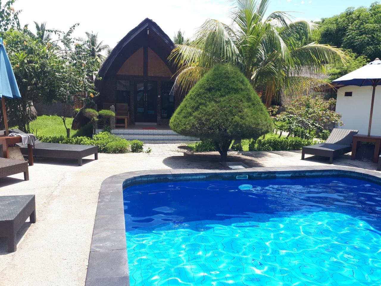 Sandy Beach Bungalows Gili Air Zewnętrze zdjęcie