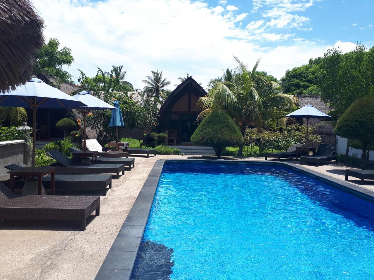 Sandy Beach Bungalows Gili Air Zewnętrze zdjęcie